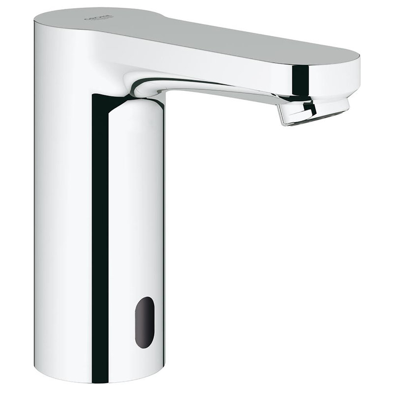 Robinet de lavabo de salle de bain à un trou EuroSmart® Cosmopolitan, Contrôle de température dissimulé