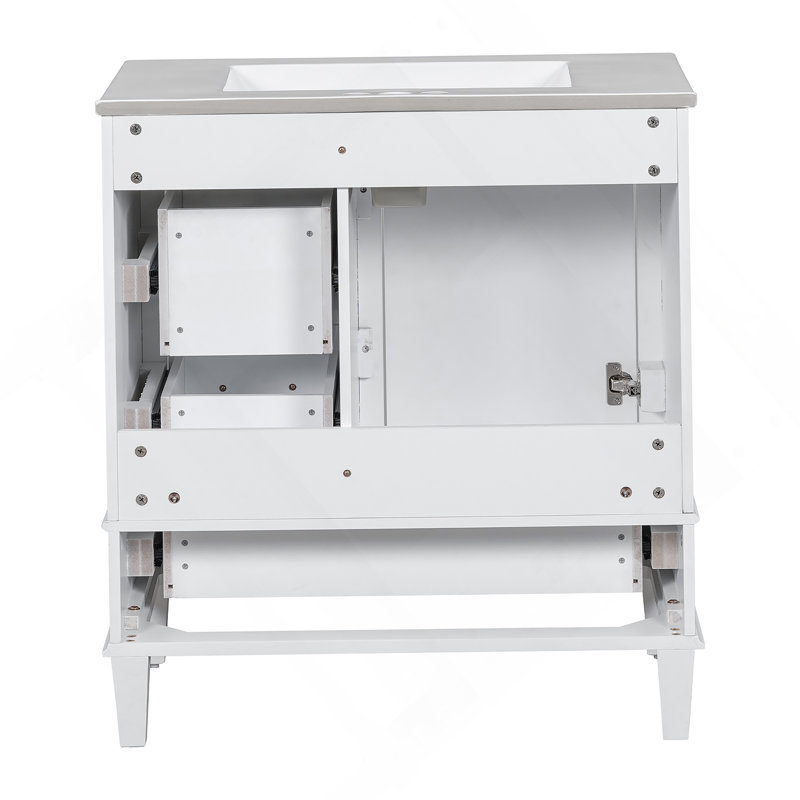 Ensemble de meuble-lavabo moderne 30 po avec meuble-lavabo 30 po