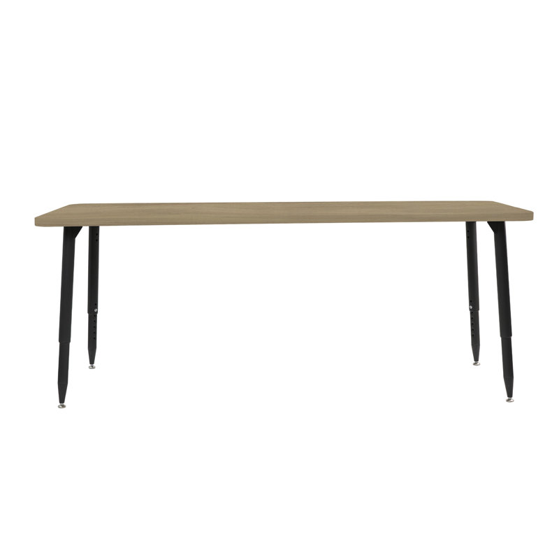 Table d'activité Adapte 24 x 36, 30 po x 72 po, Chêne Pasadena / noir