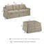 Canapé 80W et repose-pieds avec rangement-959296578