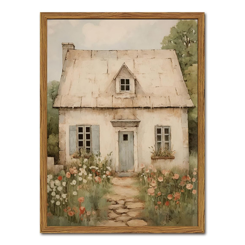 One Allium Way® Vintage French Country Wall Art, Modern Farmhouse Style ...
