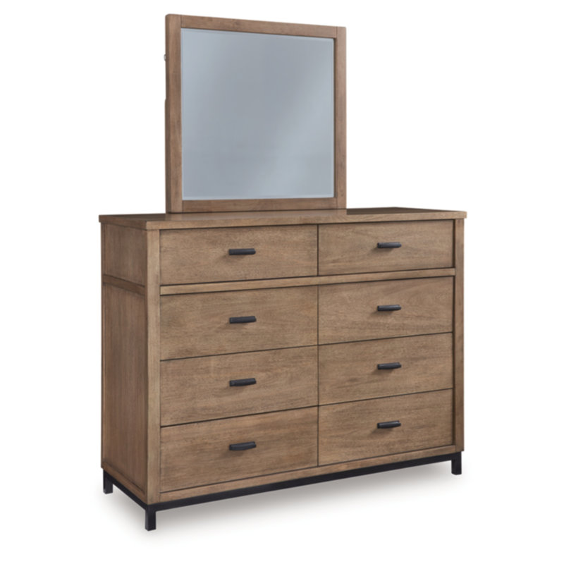 Commode et miroir Gunaras