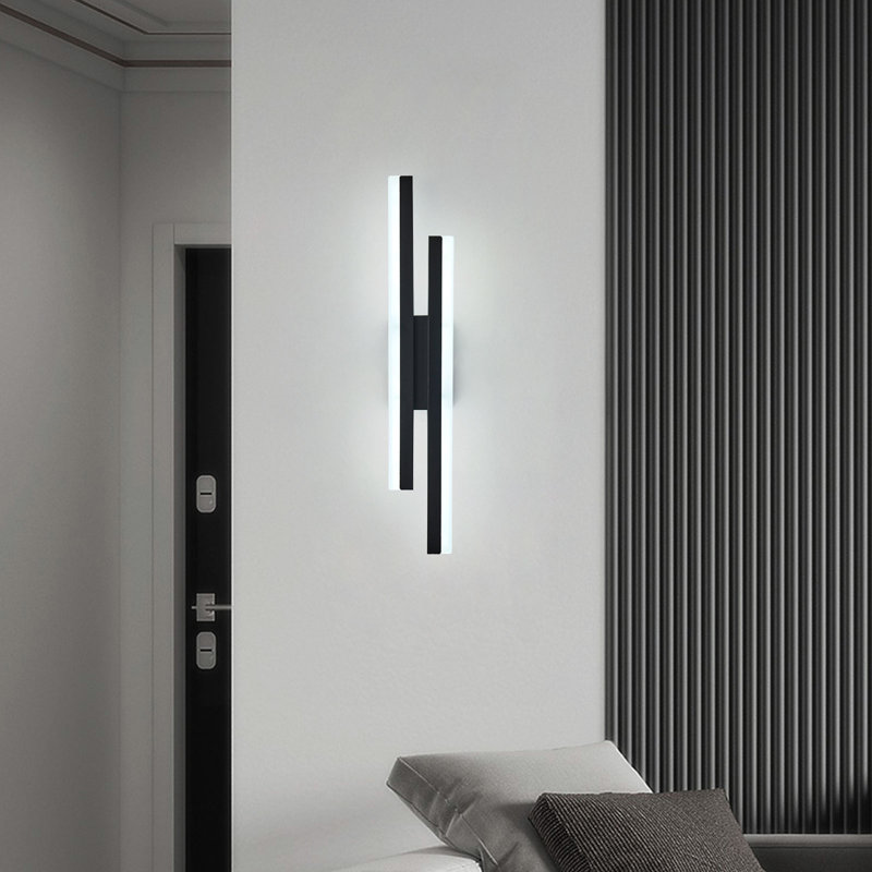 Applique murale moderne à DEL 2 lumières Emera 12W (montage horizontal / vertical)