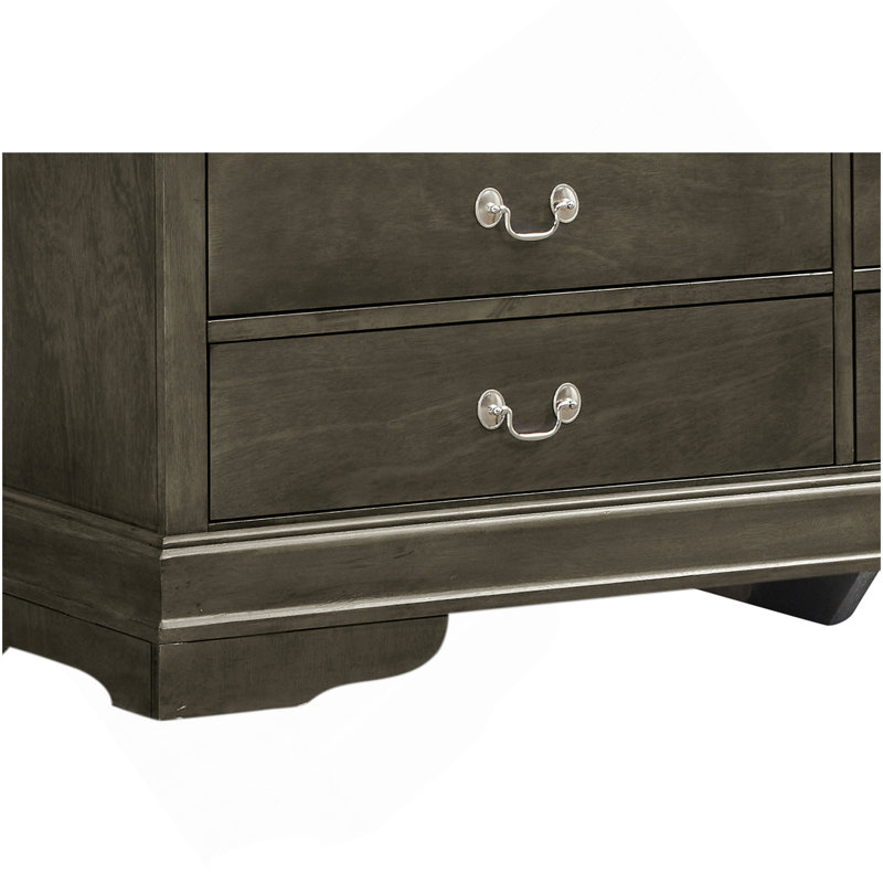 Commode Louis Phillipe G3105-D, gris, Gris