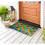 Non-Slip Geometric Outdoor Doormat