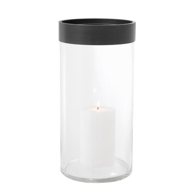 Vertex 16'' H Glass Tabletop Hurricane
