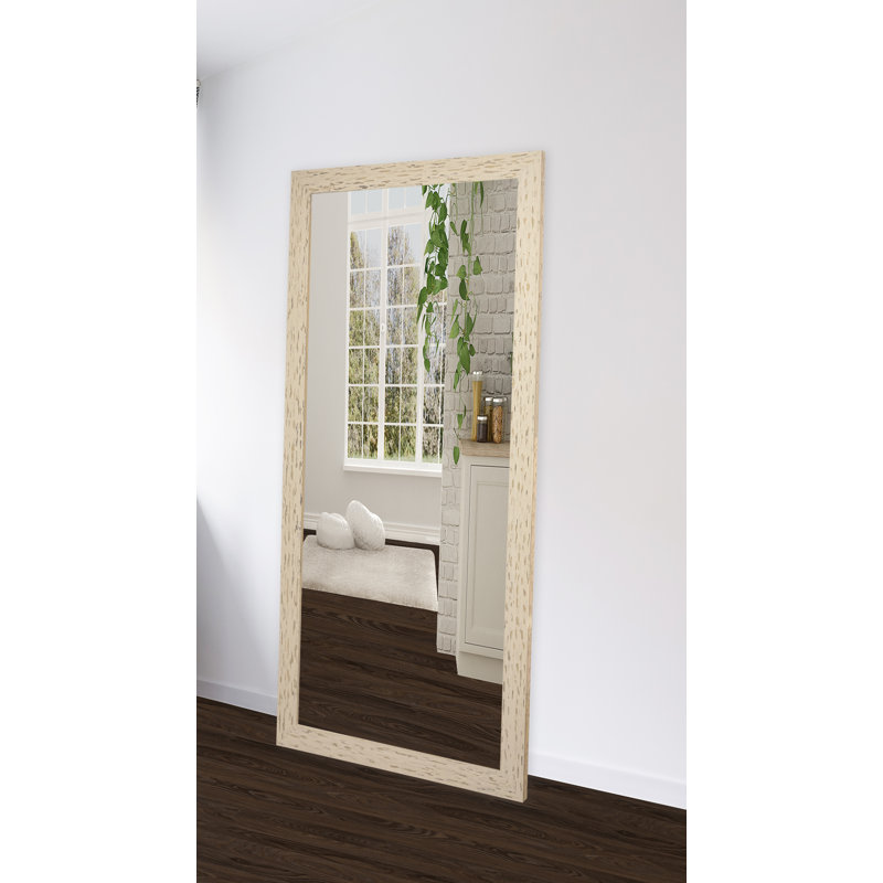 Miroir pleine longueur Galilaia, H 70 po x l 31 po, Crème