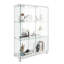 Vitrine moderne en verre avec lumières DEL