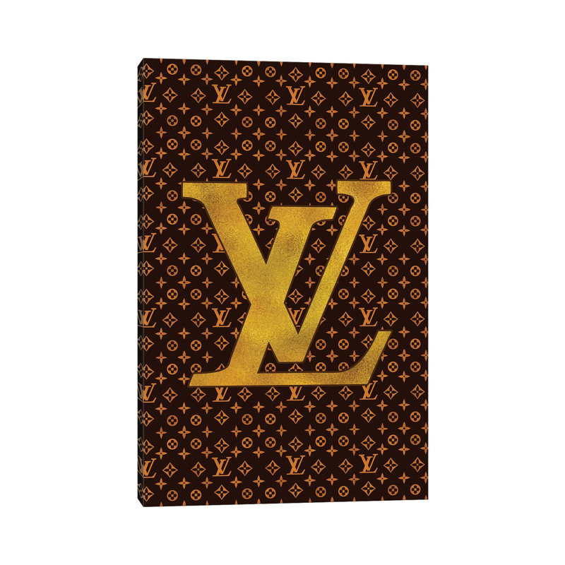 LV Fashion III by Pomaikai Barron - Print on Canvas, 20.32 cm H x 30.48 cm W, No Framed