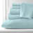 Southshore Fine Linens Vilano Springs Extra Deep Pocket 6-Piece Sheet Set, Ultra Soft Double-Brushed 110 GSM Microfiber Bedding, 21-Inch Deep Pocket, 4 Pillowcases, King, Sky Blue-86340217-86340212