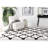 Rozanne Shag Hand Tufted Performance Geometric Rug-2080805521
