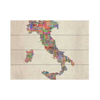 «Italie II» par Michael Tompsett, impression