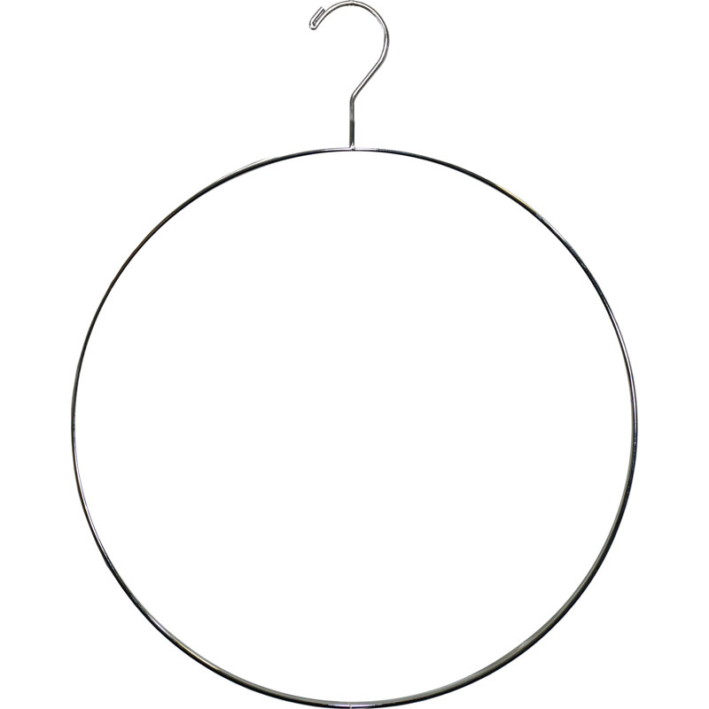 Cintre en vinyle enduit de vinyle, Argent, 1