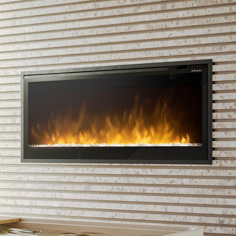 Dimplex Multi-Fire Slim Electric Fireplace - Integrated Smart Self-Diagnostics Technology, 42" W