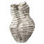 Contortion Ceramic Vase, Brown