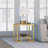 Athena Glass Top End Table-213063352