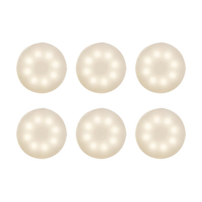 Standush Plastic LED Flush Mounted Sconce