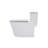 Ceramic One Piece Toilet For Bathroom, 12-Inch Rough-In, 1.24/1.43 GPF, Dual Flush With Soft Clsoing Seat, Powerful Dual Flush MAP 800G