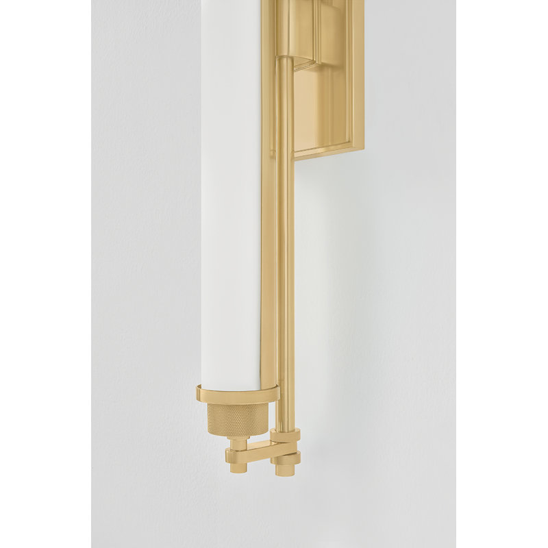 Plandome Bath and Vanity, 28'' H X 22.75'' W X 4.25'' D, Brass, 20 W
