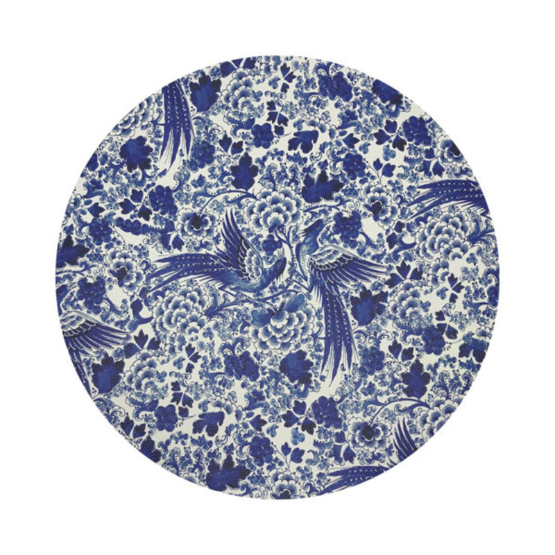 Royal Delft Inspiration White Vegan Leather Round Coasters