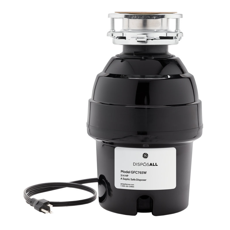 Disposall 3/4 HP Continuous Feed Garbage Disposer - Corded