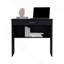 Bureau de rangement Montana, spacieux et élégant avec tiroir et tablette, noir