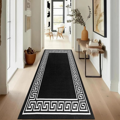 Runner Geometric Area Rug