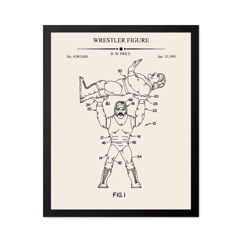 Plan de lutte, Unframed, Poster, 12"H x 16"W