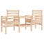 Amett Solid Wood Outdoor Bench-104395450