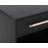 Charol NIGHTSTAND - Black