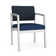 Lenox Steel Waiting Reception Guest Chair Metal Frame