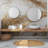 Gold Beige Marble Flow Wall Mural-1006084196