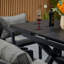 Patio Dining Set with Rectangular Table , Cushions Included-868344148