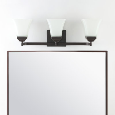 Éclairage pour meuble-lavabo à DEL moderne en fer / verre Rimini
