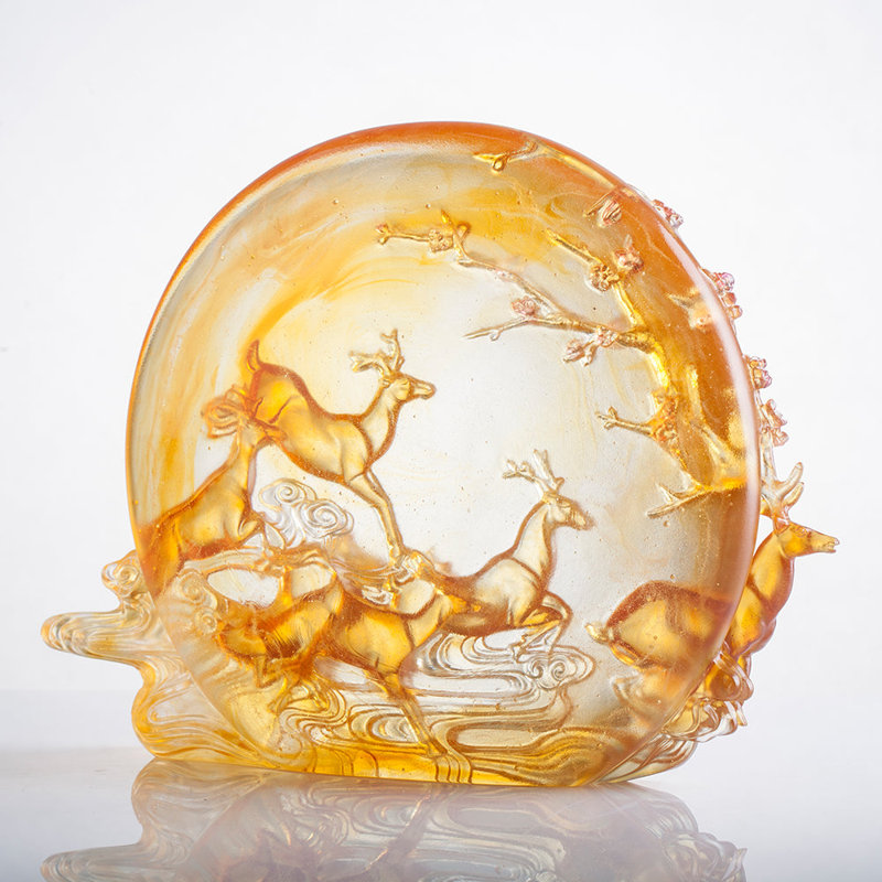 Song of Triumph Deer, Dark Amber/Light Amber