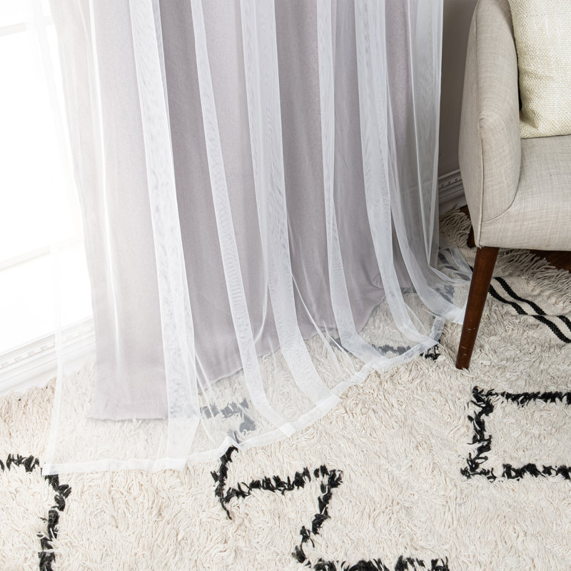 Curtain, Beige, 52" W x 96" L