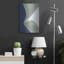 Ivy Bronx «Blue Green Abstract 3» par Danhui Nai, art mural en métal-1389050486