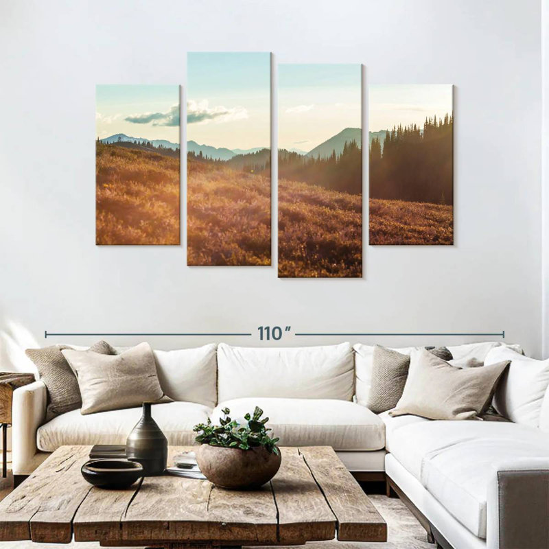 Alvord North Cascade Range Sunrise, 54" H x 84" W