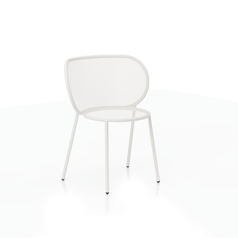 Chaise Abberton, Blanc pur