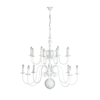 Aubervilliers 16 - Light Candle Style Chandelier