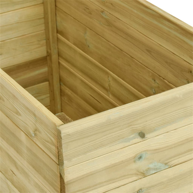 Commer Planter Box, 75cm H x 100cm W x 150cm D, Nature