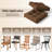 2 PCS Patio Chair Seat Cushion Pads Indoor/Outdoor