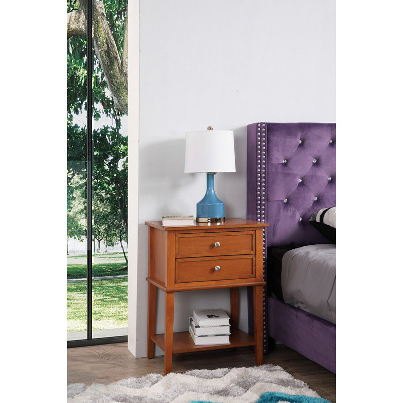 Table de chevet élégante pour les espaces modernes, Brun