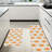 Carrot Pattern, Kitchen Mats Set of 2