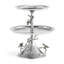 White Orchid 2-Tier Etagere