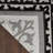 Minvydas Aloha  Geometric Black White Indoor/Outdoor Area Rug-1250576411