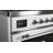 ILVE Majestic II Series 30 inch Dual Fuel Range with 5 Sealed Burners (Glass Door)-48280008-48279988