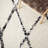 Amajah Hand Woven Wool/Cotton Abstract Rug in Black/Ivory-831642994