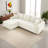 Boneless 103” Modular Sectional Cloud Sofa For Living Room Modern Minimalist Couch With L-shaped Chaise Upholstered Corduroy Couch , Deep Seat, No Assembly Required-803722776-803722778