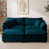 Chenille bleu